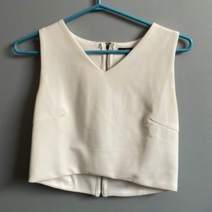 FOREVER21 dressy crop top